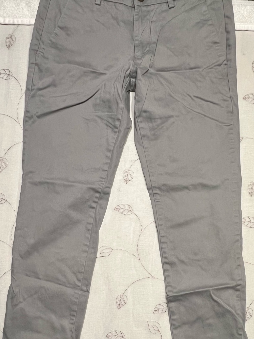 St. John's Bay Light Gray Chinos